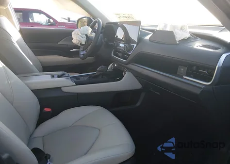 2024 Toyota Grand Highlander Hybrid Xle из США, поврежденный, VIN 5TDACAB55RS011418